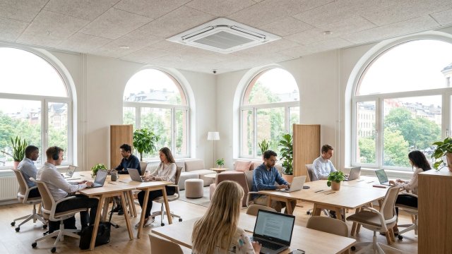 Büroklimatisierung: Effiziente Lösungen für ein gesundes Arbeitsumfeld