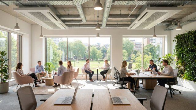 Büro klimatisieren: Wege zu optimalem Raumklima und mehr Produktivität