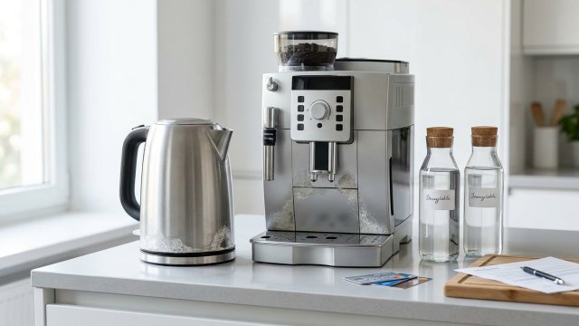 Kalk aus Wasserkocher und Kaffeemaschine entfernen: Anleitung und sichere Mittel