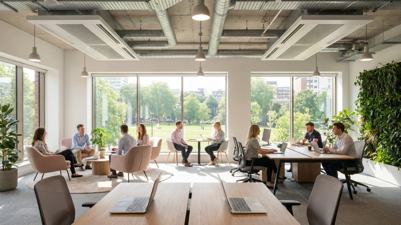 Büro klimatisieren: Wege zu optimalem Raumklima und mehr Produktivität