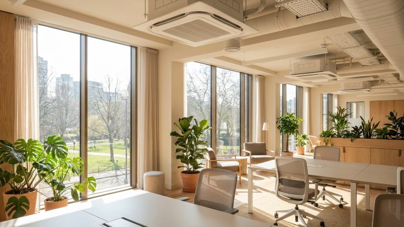 Büroklimatisierung: Effiziente Lösungen für ein gesundes Arbeitsklima
