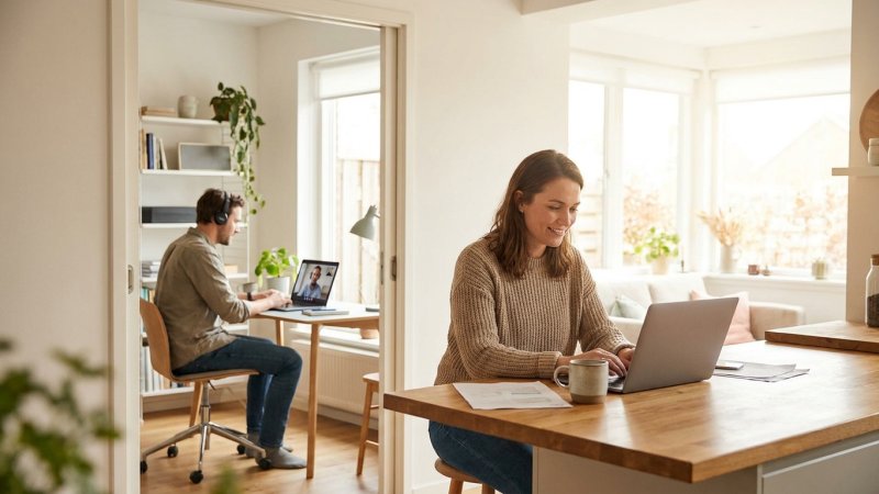 Hybrides Homeoffice: Die neue Normalität der Arbeitswelt