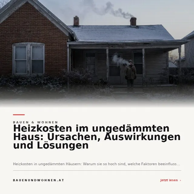 Share-Card fuer Heizkosten im ungedämmten Haus: Ursachen, Auswirkungen und Lösungen