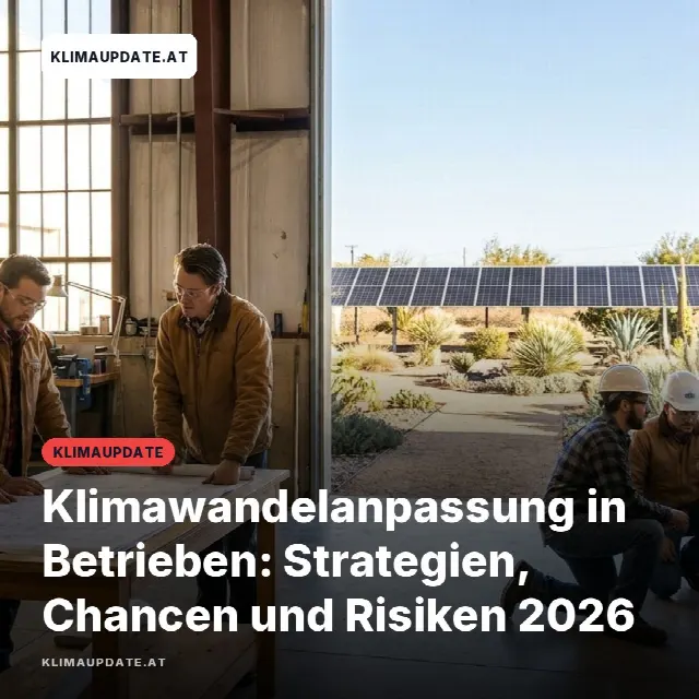 Share-Card fuer Klimawandelanpassung in Betrieben: Strategien, Chancen und Risiken 2026