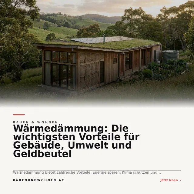 Share-Card fuer Wärmedämmung: Die wichtigsten Vorteile für Gebäude, Umwelt und Geldbeutel