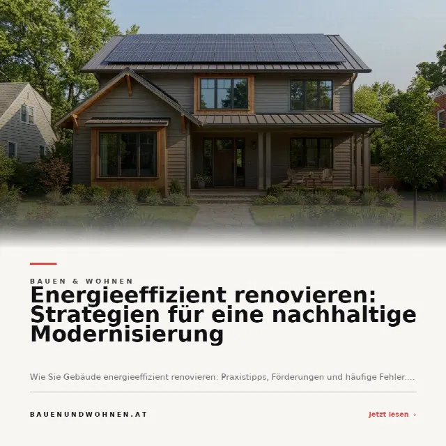 Share-Card fuer Energieeffizient renovieren: Strategien für eine nachhaltige Modernisierung
