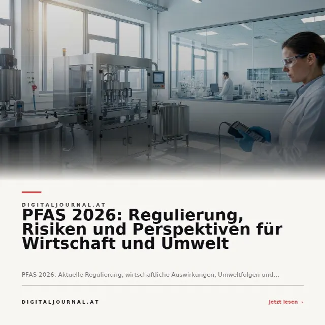 Share-Card fuer PFAS 2026: Regulierung, Risiken und Perspektiven für Wirtschaft und Umwelt