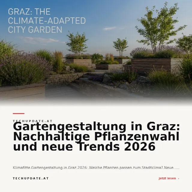 Share-Card fuer Gartengestaltung in Graz: Nachhaltige Pflanzenwahl und neue Trends 2026
