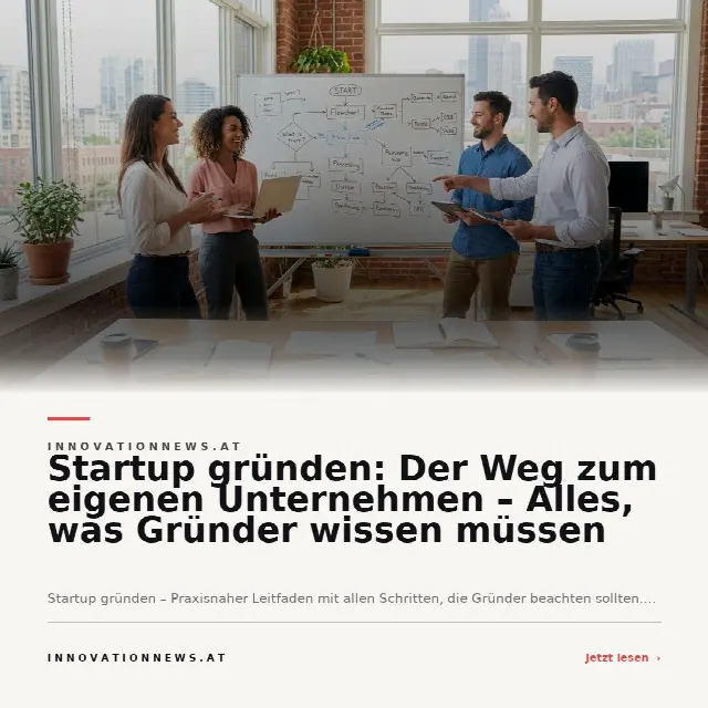 Share-Card fuer Startup gründen: Der Weg zum eigenen Unternehmen – Alles, was Gründer wissen müssen