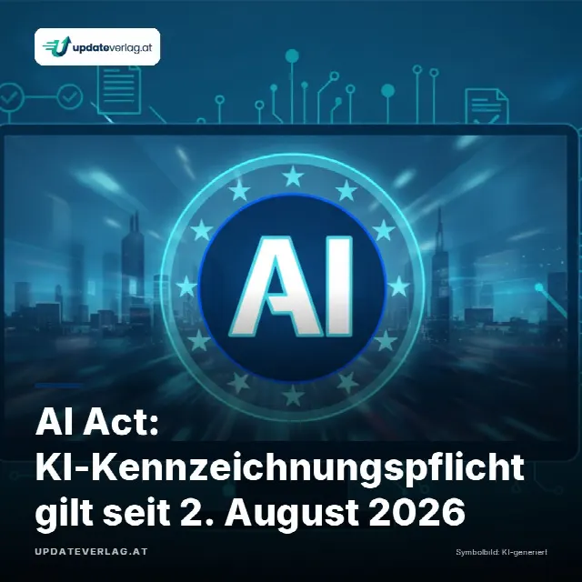 Share-Card fuer AI Act: KI-Kennzeichnungspflicht gilt seit 2. August 2026