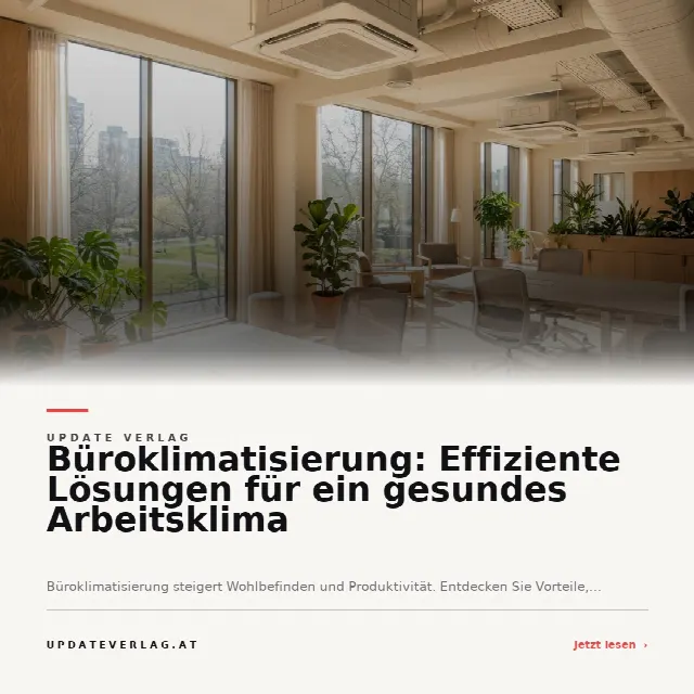 Share-Card fuer Büroklimatisierung: Effiziente Lösungen für ein gesundes Arbeitsklima