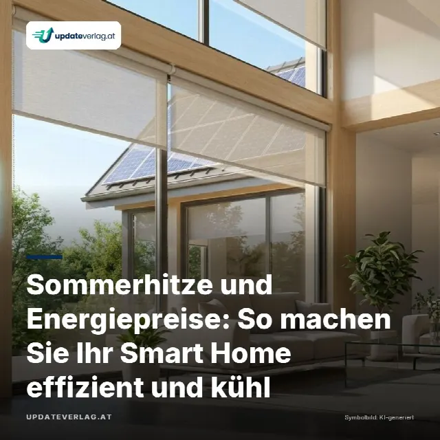 Share-Card fuer Sommerhitze und Energiepreise: So machen Sie Ihr Smart Home effizient und kühl