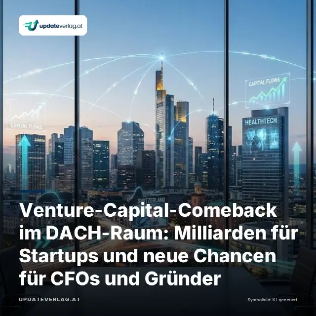 Share-Card fuer Venture-Capital-Comeback im DACH-Raum: Milliarden für Startups und neue Chancen für CFOs und Gründer