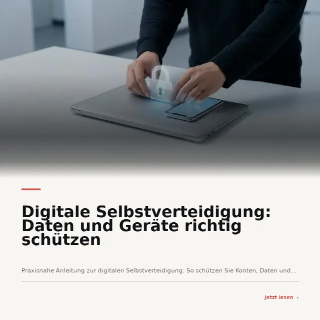 Share-Card fuer Digitale Selbstverteidigung: Daten und Geräte richtig schützen