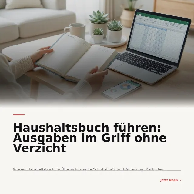 Share-Card fuer Haushaltsbuch führen: Ausgaben kontrollieren ohne Verzicht – so gelingt es in Österreich
