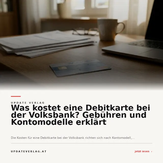 Share-Card fuer Was kostet eine Debitkarte bei der Volksbank? Gebühren und Kontomodelle erklärt