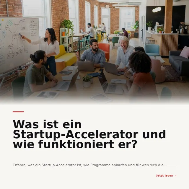 Share-Card fuer Was ist ein Startup-Accelerator und wie funktioniert er?