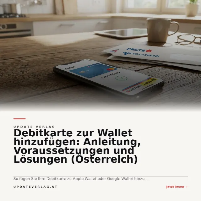 Share-Card fuer Debitkarte zur Wallet hinzufügen: Anleitung, Voraussetzungen und Lösungen (Österreich)