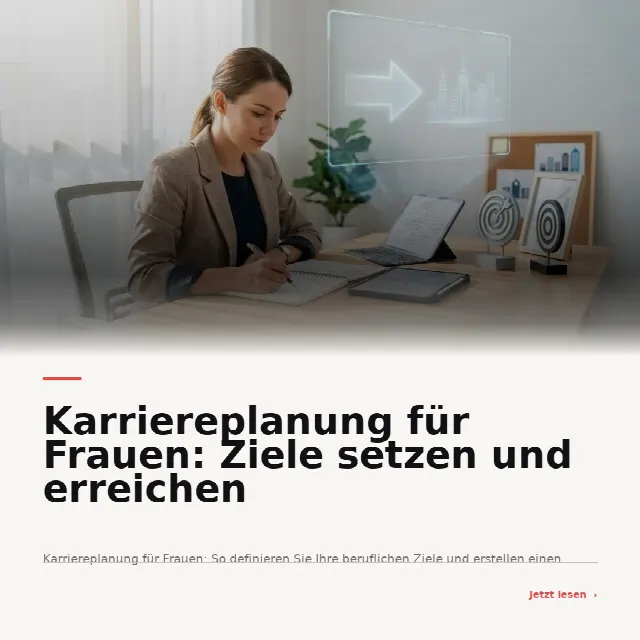Share-Card fuer Karriereplanung für Frauen: Ziele setzen und erreichen