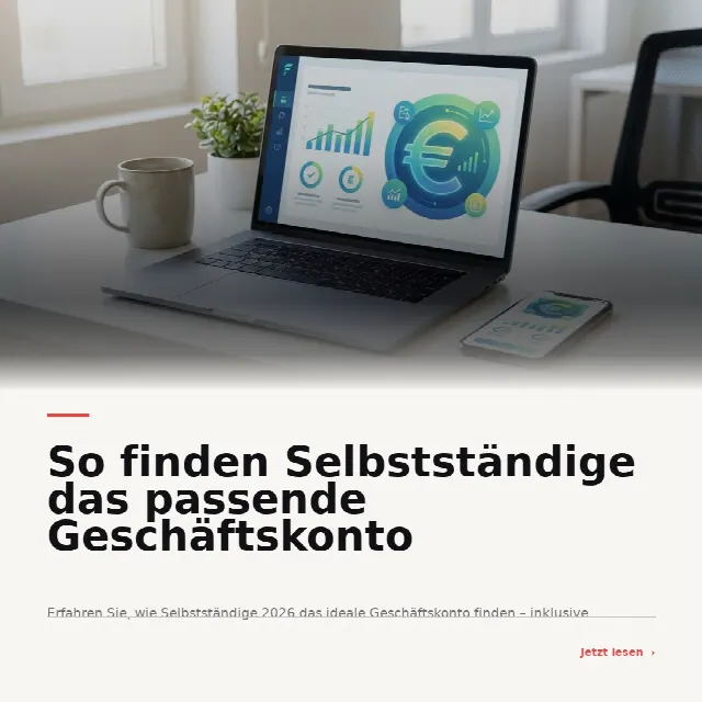 Share-Card fuer So finden Selbstständige das passende Geschäftskonto