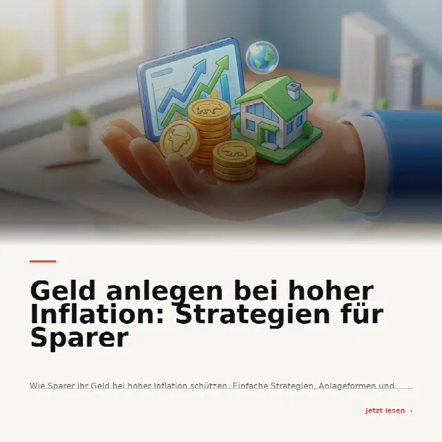 Share-Card fuer Geld anlegen bei hoher Inflation: Strategien für Sparer