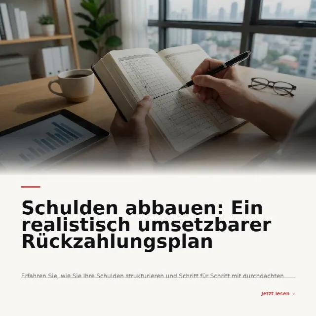 Share-Card fuer Schulden abbauen: Ein realistisch umsetzbarer Rückzahlungsplan