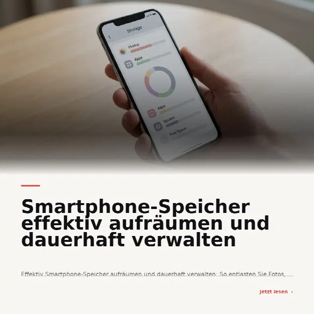 Share-Card fuer Smartphone-Speicher effektiv aufräumen und dauerhaft verwalten