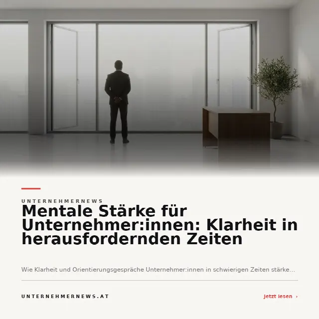 Share-Card fuer Mentale Klarheit in Belastungsphasen: Wie Unternehmer:innen gezielt Entlastung finden