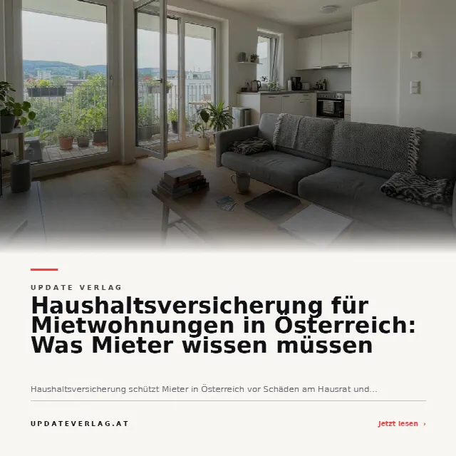 Share-Card fuer Haushaltsversicherung für Mietwohnungen in Österreich: Was Mieter wissen müssen