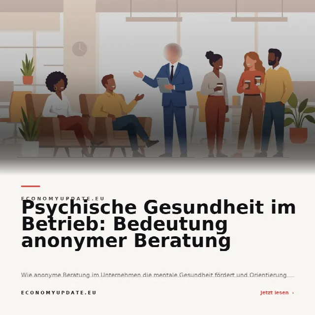 Share-Card fuer Psychische Gesundheit im Betrieb: Bedeutung anonymer Beratung