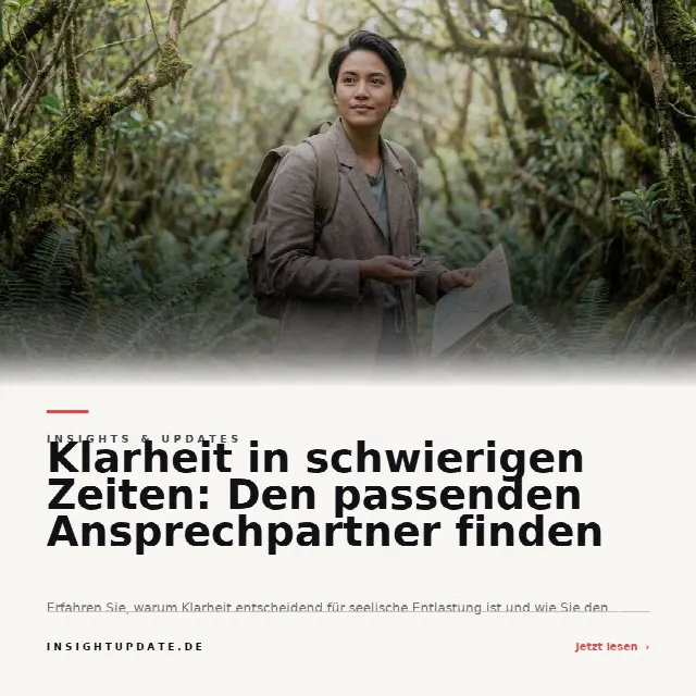 Share-Card fuer Klarheit in schwierigen Zeiten: Den passenden Ansprechpartner finden
