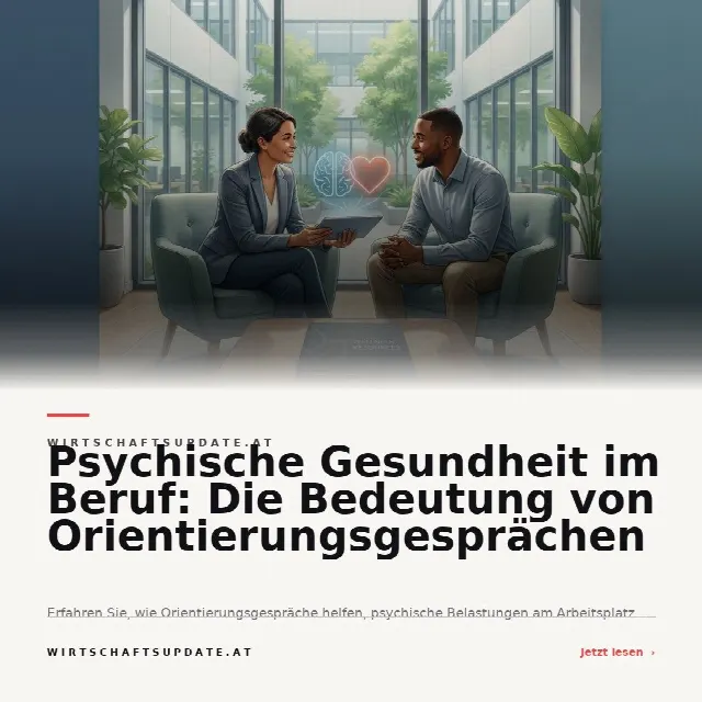 Share-Card fuer Psychische Gesundheit im Beruf: Die Bedeutung von Orientierungsgesprächen
