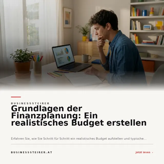Share-Card fuer Grundlagen der Finanzplanung: Ein realistisches Budget erstellen