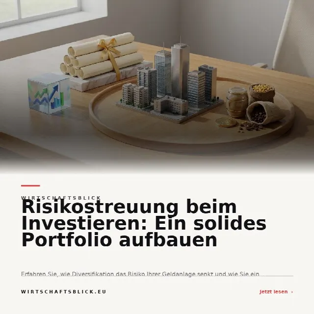 Share-Card fuer Risikostreuung beim Investieren: Ein solides Portfolio aufbauen