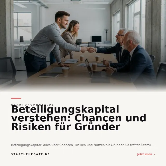 Share-Card fuer Beteiligungskapital verstehen: Chancen und Risiken für Gründer