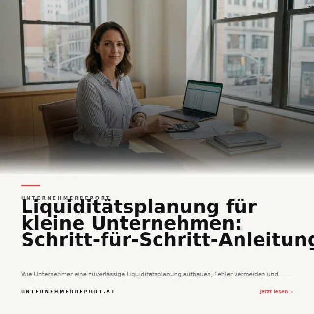 Share-Card fuer Liquiditätsplanung für kleine Unternehmen: Schritt-für-Schritt-Anleitung