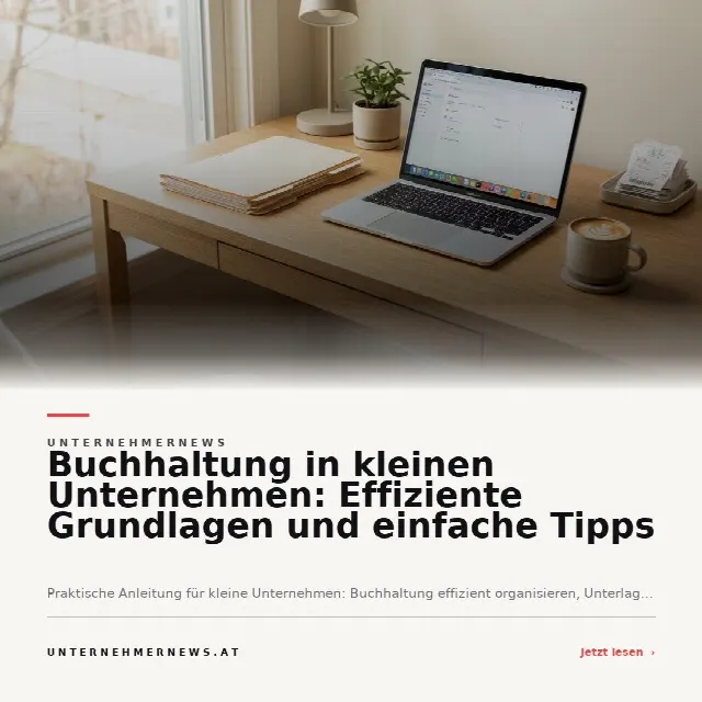 Share-Card fuer Buchhaltung in kleinen Unternehmen: Effiziente Grundlagen und einfache Tipps