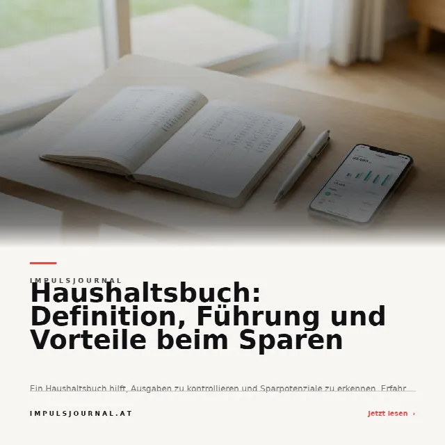 Share-Card fuer Haushaltsbuch: Definition, Führung und Vorteile beim Sparen