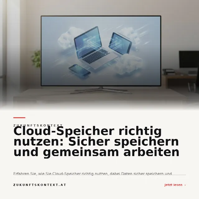 Share-Card fuer Cloud-Speicher richtig nutzen: Sicher speichern und gemeinsam arbeiten