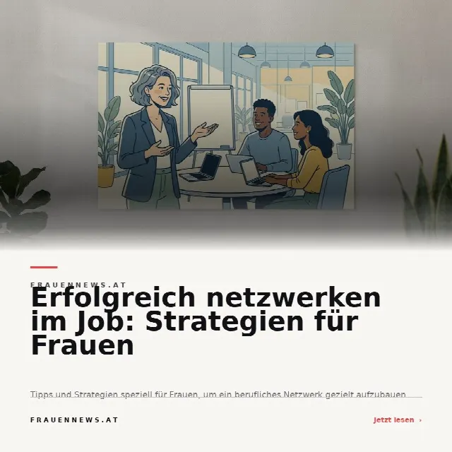 Share-Card fuer Erfolgreich netzwerken im Job: Strategien für Frauen
