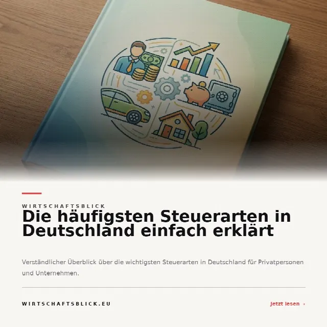 Share-Card fuer Die häufigsten Steuerarten in Deutschland einfach erklärt