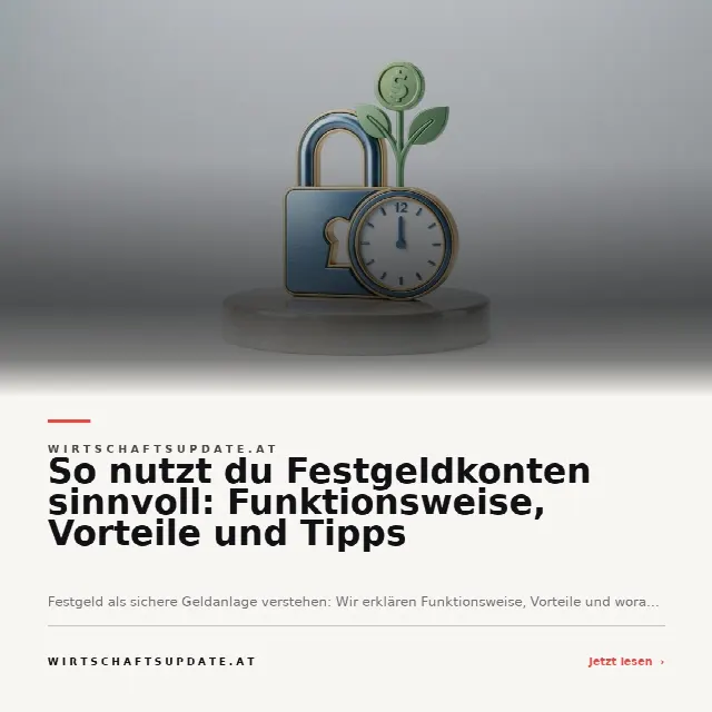 Share-Card fuer So nutzt du Festgeldkonten sinnvoll: Funktionsweise, Vorteile und Tipps