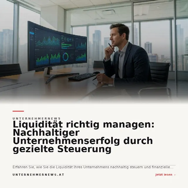 Share-Card fuer Liquidität richtig managen: Nachhaltiger Unternehmenserfolg durch gezielte Steuerung