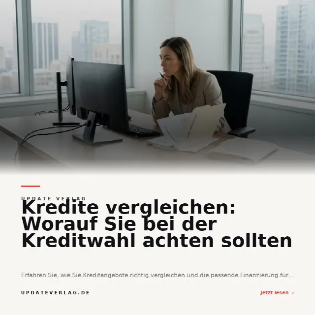 Share-Card fuer Kredite vergleichen: Worauf Sie bei der Kreditwahl achten sollten