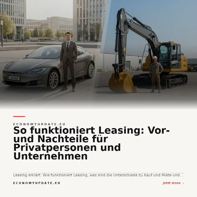 Share-Card fuer So funktioniert Leasing: Vor- und Nachteile für Privatpersonen und Unternehmen