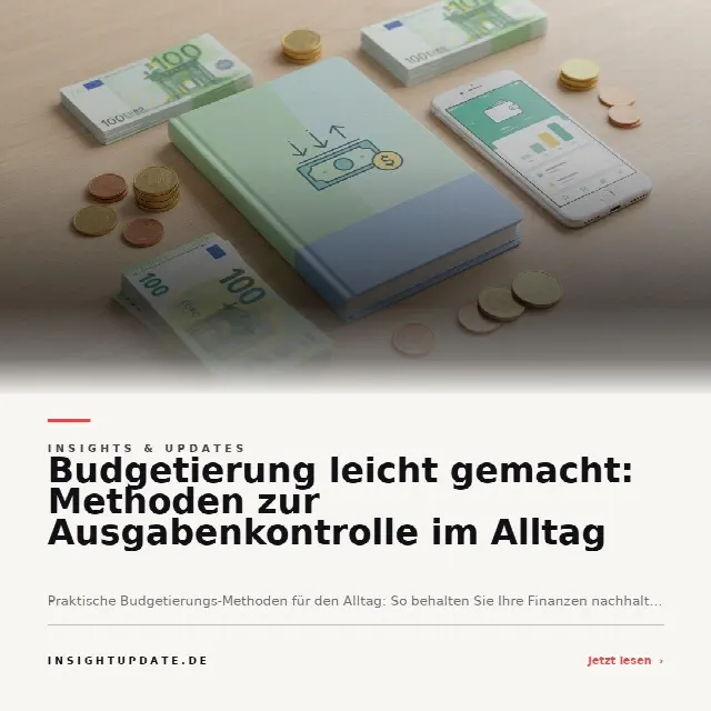 Share-Card fuer Budgetierung leicht gemacht: Methoden zur Ausgabenkontrolle im Alltag