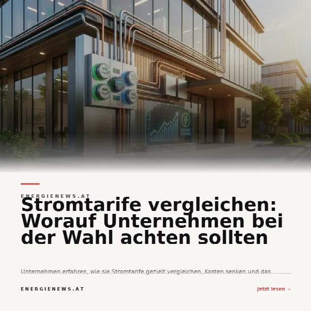 Share-Card fuer Stromtarife vergleichen: Worauf Unternehmen bei der Wahl achten sollten