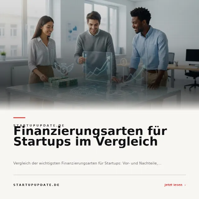 Share-Card fuer Finanzierungsarten für Startups im Vergleich