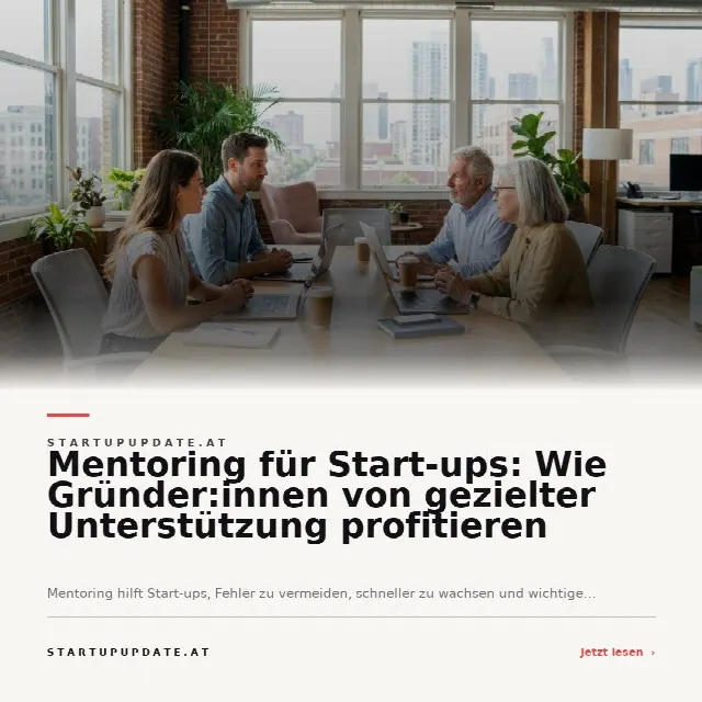 Share-Card fuer Mentoring für Start-ups: Wie Gründer:innen von gezielter Unterstützung profitieren