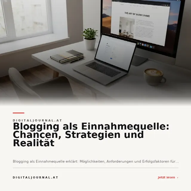 Share-Card fuer Blogging als Einnahmequelle: Chancen, Strategien und Realität